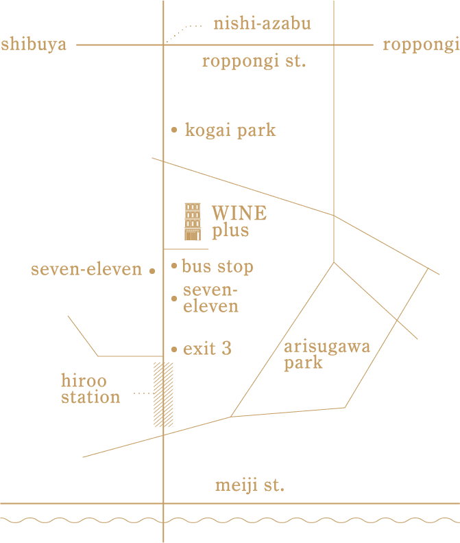 ワインプラスの地図