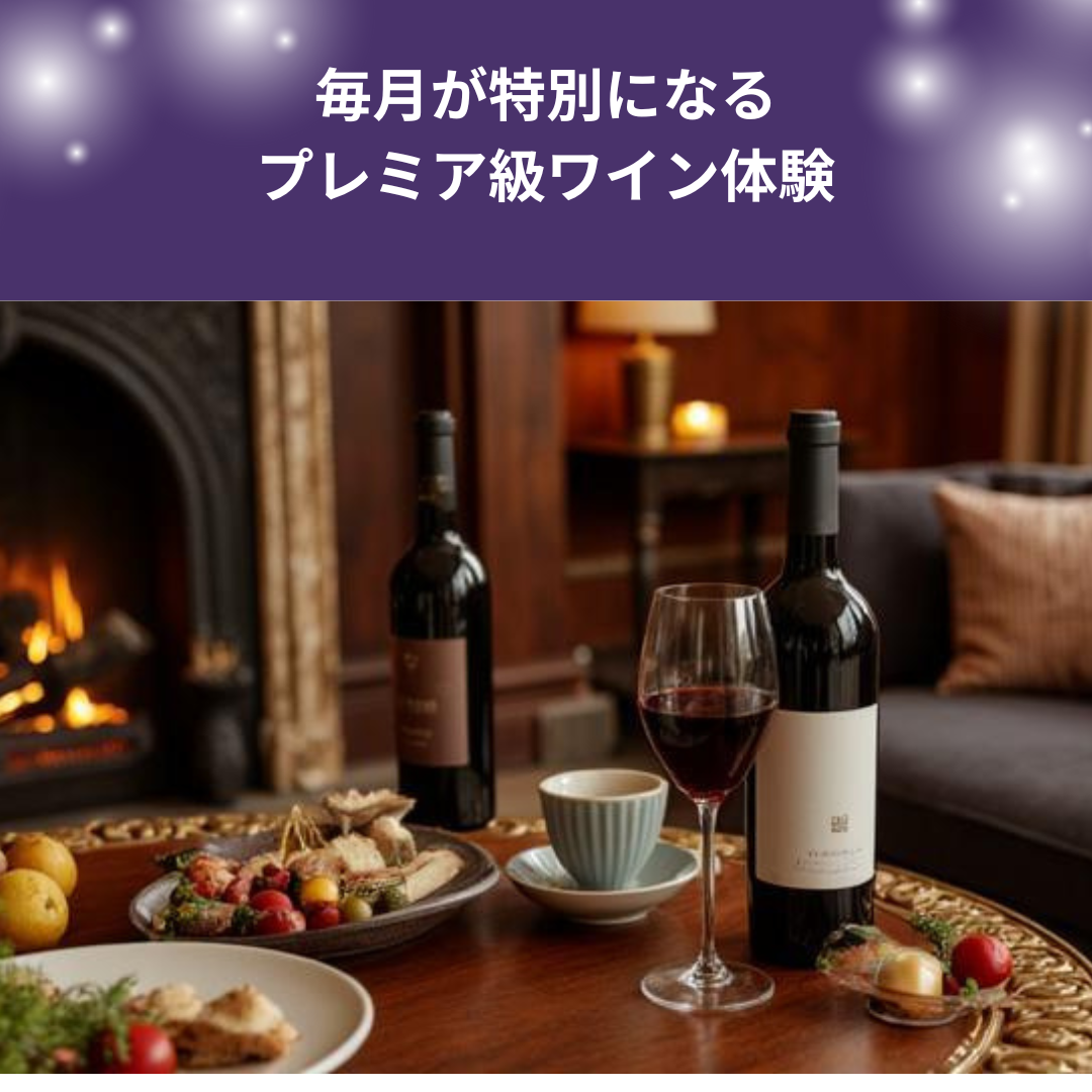 プレミアム セレクト　毎月が特別になる プレミア級ワイン体験